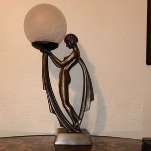 Fairy with Moon Lamp